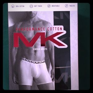 NWT 3 Boxer Briefs Michael Kors Performance Cotton